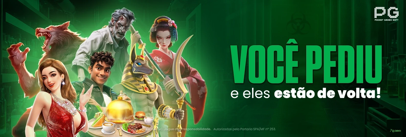 Bônus boas-vindas 7game R$100
